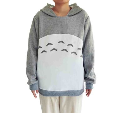 Kuscheliger Kapuzen Pullover für Totoro Fans | Größen: S, M, L