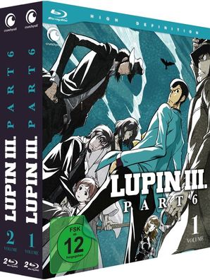 Lupin III. - Part 6 - Gesamtausgabe - Bundle Vol.1-2 - Blu-Ray - NEU