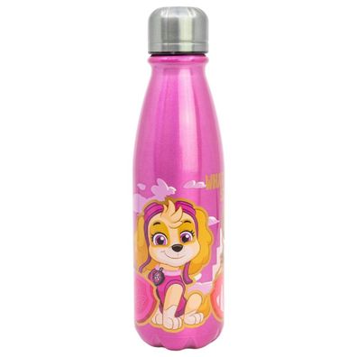 Paw Patrol Trinkflasche Aluminium, 600 ml, mit Sicherheitsverschluss