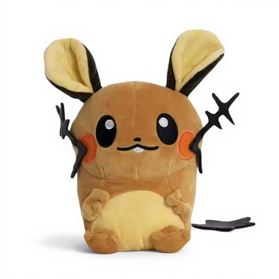 Dedenne Plüschtier 21 cm - Pokemon Kuscheltier - Weiches Spielzeug zum knuddeln