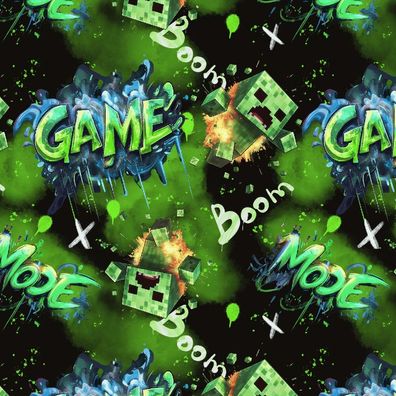 Minecraft Jersey Stoff Nr.3