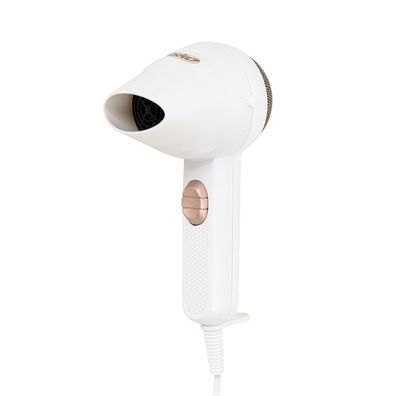 Mesko MS 2275 Haartrockner 1400 W - Föhn mit Konzentrator, 2 Stufen, Weiß/Gold