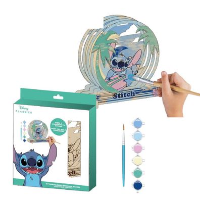 Disney Stitch Malset – Holzfiguren zum Ausmalen für kreative Kinder
