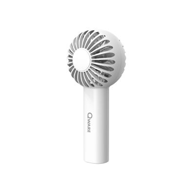 Qware Tragbarer Handventilator – Mini-Fan mit Akku, USB-C & Trageschlaufe