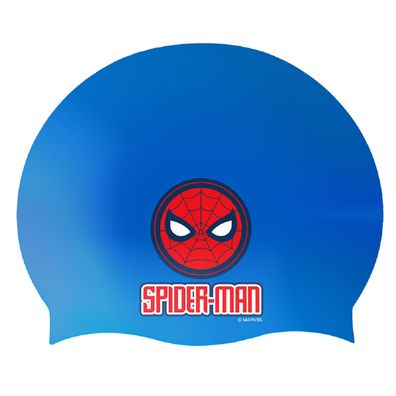 Spiderman Silikon Schwimmkappe – Kinder Badekappe chlorresistent & flexibel