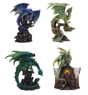 Mystisch und Spirituell - Dekofiguren Drachen, Nemesis Now - Höhe 21,0 - 27,5 cm