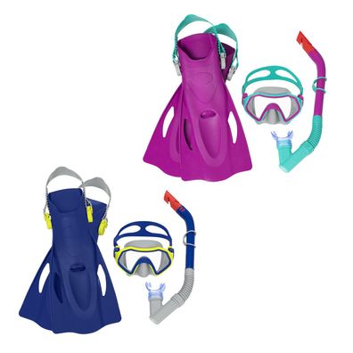 Crusader™ Schnorchel-Set ab 7 Jahren (Größe: 37-41), sortiert