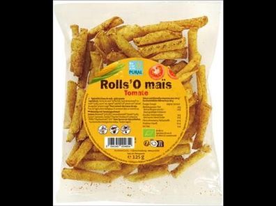 Pural 6x Rolls'O maïs Tomate 125g