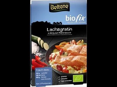 Beltane 6x Beltane Biofix Lachsgratin, vegan, glutenfrei, lactosefrei 17,7g