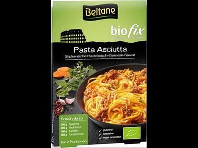 Beltane 6x Beltane Biofix Pasta Asciutta, vegan, glutenfrei, lactosefrei 29,8g