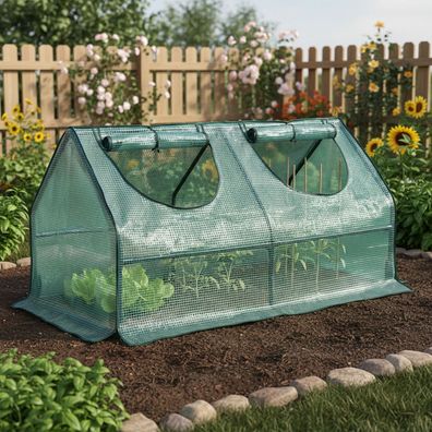 Gewächshaus Foliengewächshaus Frühbeet Tomatengewächshaus Treibhaus TOM GH-72