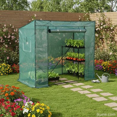 Gewächshaus Foliengewächshaus Frühbeet Tomatengewächshaus Treibhaus TOM GH-160