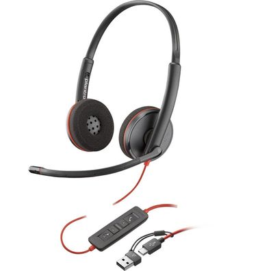 HP Poly BW 3220 USB-C HS+USB-C/A Bulk Headset Typ C