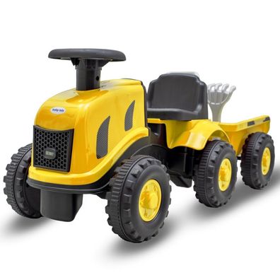 Baby Mix New Holland gelber Traktor mit Traktor und Werkzeugen