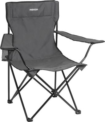 Movera Faltstuhl Antio mit Getränkehalter, rau