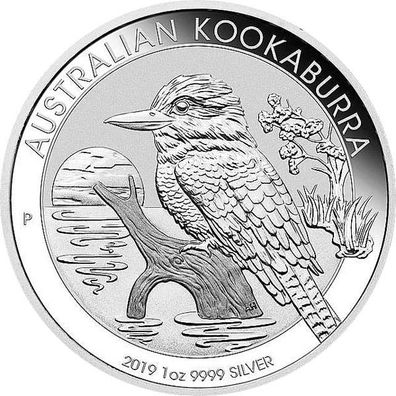 Australien Kookaburra - 2019 1 Oz Silber*