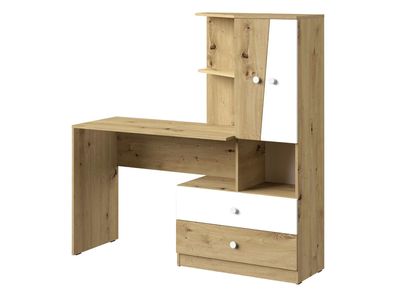 Schreibtisch mit Regal Nero NO11 Kollektion Jugenzimmer Modern Computertisch Neu