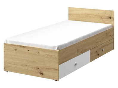 Jugendbett Nero NO14 Kollektion Jugenzimmer Modern Schlafmöbel Bett Neu