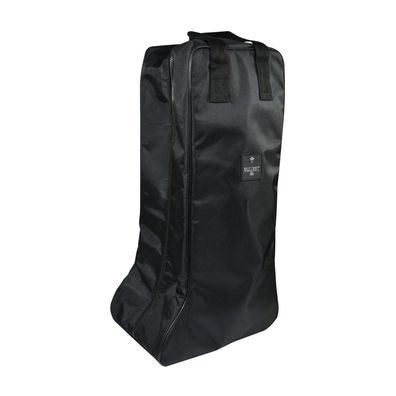 EQuest Reitstiefeltasche aus robustem Obermaterial - schwarz