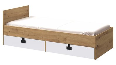 Kinderbett Index 14 mit 2 Bettschubladen und Lattenrost Stilvoll Jugendbett