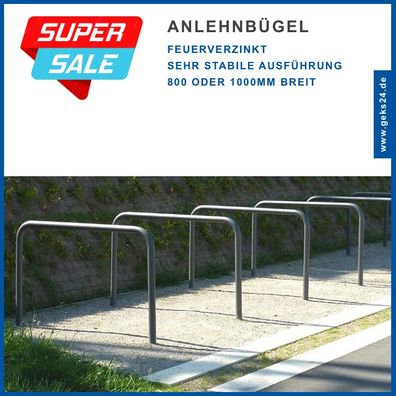 GEWA Anlehnbügel Fahrradständer Absperrbügel Fahrradanlehnbügel Bügel 48mm