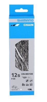 Shimano Kette 12-fach CN-M 6100 138 Glieder, 12-fach, silber