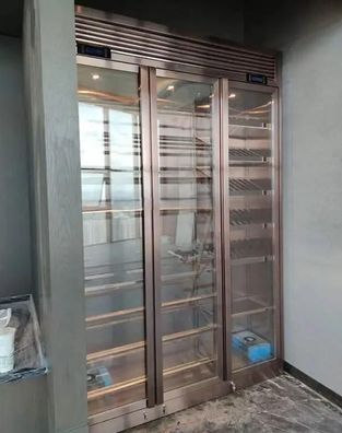Weinkühlvitrine Temperierter-Weinschrank Weinkühlgerät Weinlagerschrank