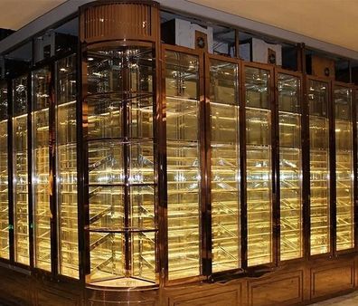 Weinschrank Weinkühlschrank Weindisplay Weinmöbel Weinlagerregal