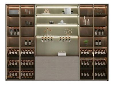 Weinschrank Weinregal Flaschenregal Weinmöbel Weinarchiv Weinkühlschrank