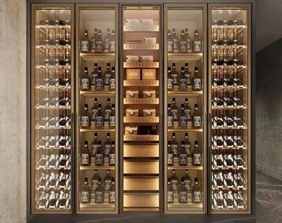 Flaschenständer Weinschrank Weinkellerregal Weinmöbel Weinständer