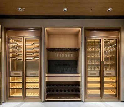 Weinschrank Weinregal Flaschenregal Weinmöbel Weinarchiv Weinkühlschrank