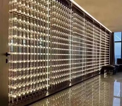 Acryl-Weinregal Flaschenregal Weinmöbel Weinschrank Weinlagerregal Weinablage