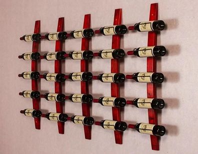 Wandweinregal Weinregal Edelstahlweinregal Designweinregal Wand-Weinhalter