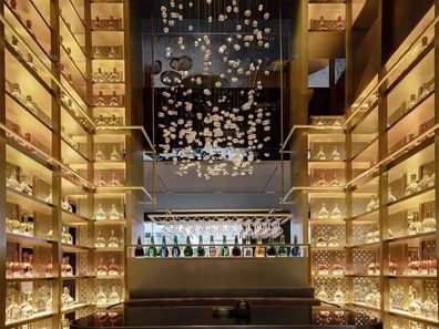 Edelstahlweinregal Wandweinregal Weinregal Designweinregal Weinmöbel