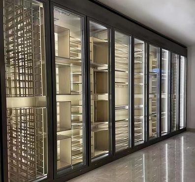 Weindisplay Weinschrank Flaschenregal Weinkühlschrank Weinaufbewahrung