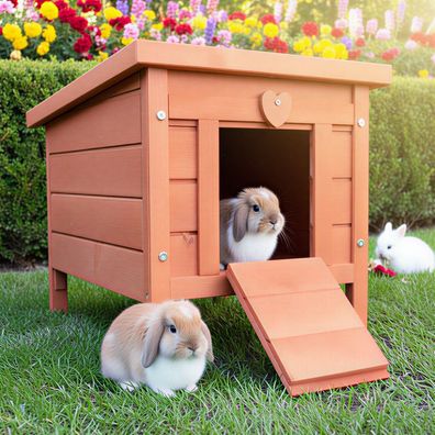 Hasenstall Kaninchenstall Stall 083 Mini Haus