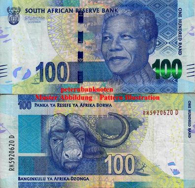 Südafrika / /OUTH AFRICA 100 Rand 2013- VF- P141b #6573#