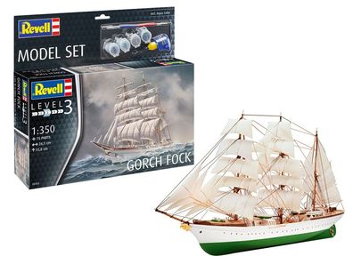 Revell 1:350 65432 Model Set Gorch Fock - NEU