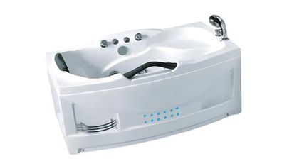 Whirlpool Blubberbad Hydromassagewanne Spa-Bad Whirlwanne 140x80 cm