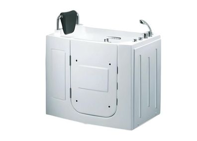 Kompaktbadewanne Massagewanne Whirlpool Badewanne mit Tür 110x63 cm