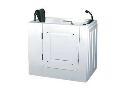 Badewanne mit Whirlpool-Funktion Sitzbadewanne Wanne Massagewanne 98x69 cm