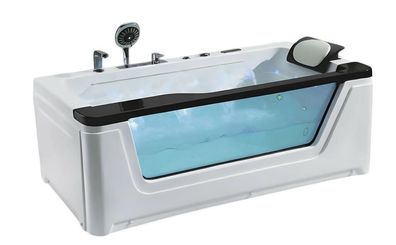 Hydromassagewanne Acrylwanne Whirlpool Komfortwanne Massagewanne 170x90 cm