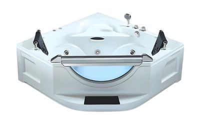 Massagebad Whirlpool Whirlwanne Hot Tub Blubberbad Hydromassagewanne 165x165 cm