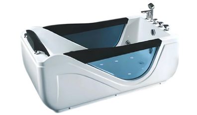 Whirlpool Blubberbad Hydromassagewanne Spa-Bad Whirlwanne 160x85 cm