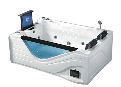 Luxuswanne Whirlpool Massagewanne Wellnesswanne Freistehende Wanne 195x130 cm