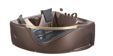 Whirlwanne Whirlpool Blubberbad Hydromassagewanne Spa-Bad 150x150 cm