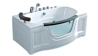 Massage Badewanne Whirlpool Spa Whirlwanne Hydromassagewanne 152x85 cm