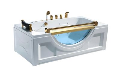 Massage Badewanne Whirlpool Spa Whirlwanne Hydromassagewanne 170x92 cm