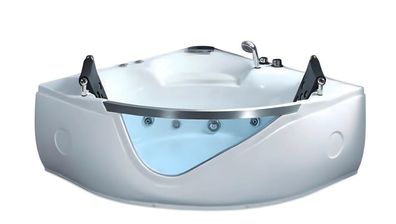 Massage Badewanne Whirlpool Spa Whirlwanne Hydromassagewanne 150x150 cm