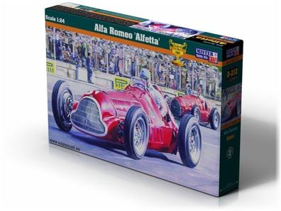 Mistercraft 1:24 D-222 Alfa Romeo Alfetta